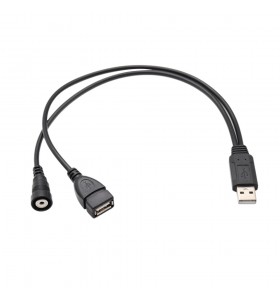 USB male to 1USB female and RCA female cable